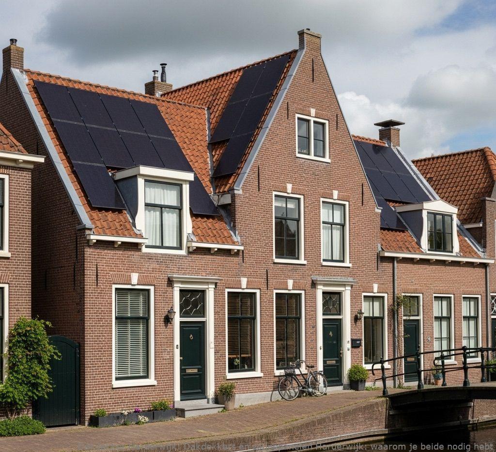 Dakdekkers en zonnepanelen Harderwijk: waarom je beide nodig hebt