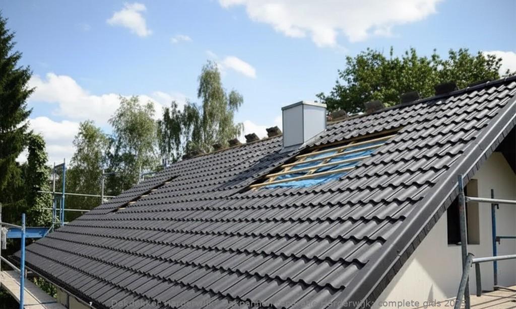 Dakpannen reparatie Harderwijk: complete gids 2025